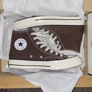 Brown Hi-Top Converse